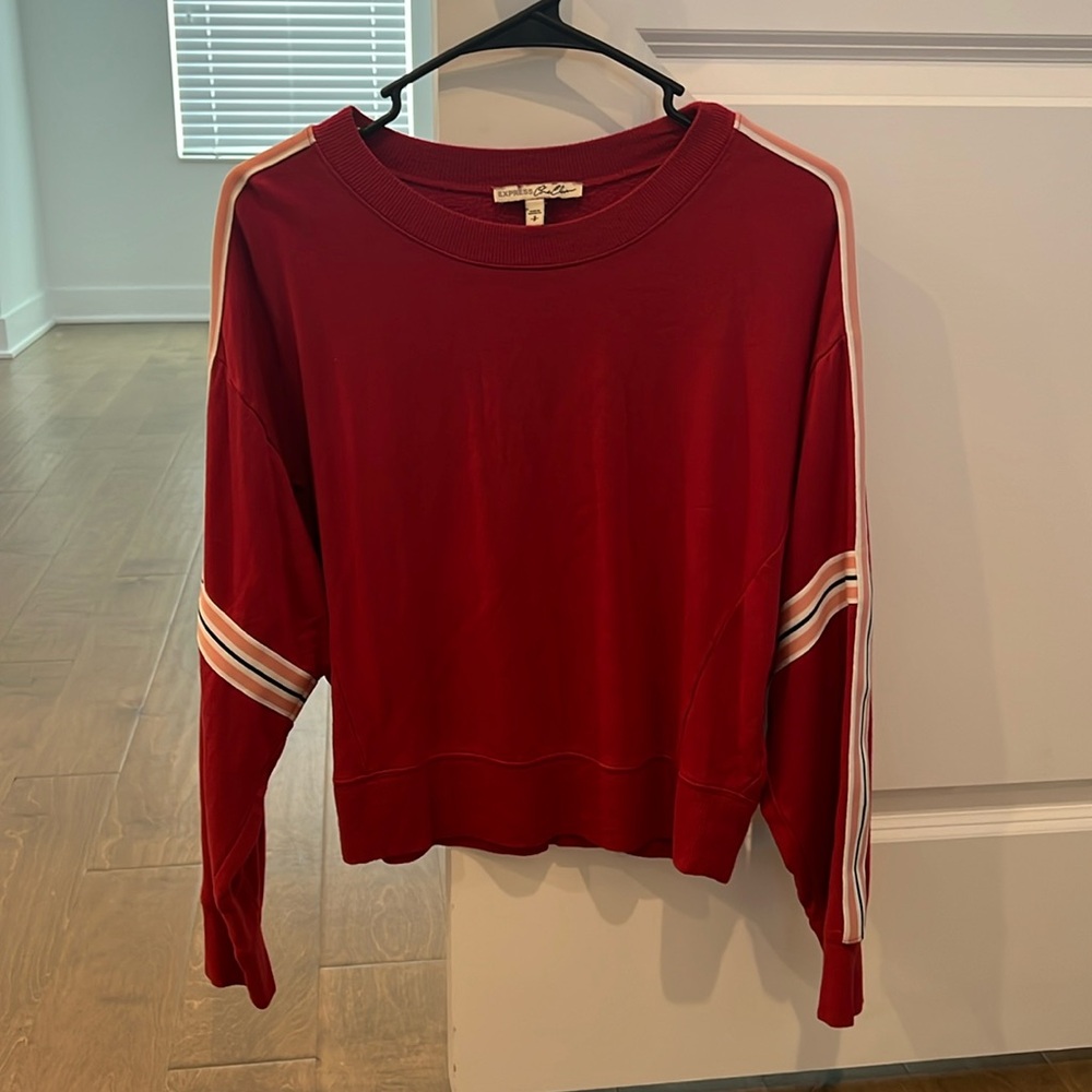 Express One Eleven soft red sweater - worn once - size S